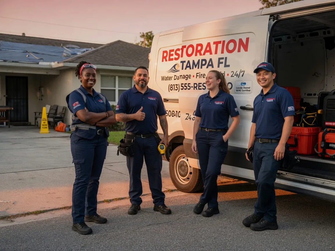 Water Damage Restoration company in Many, LA