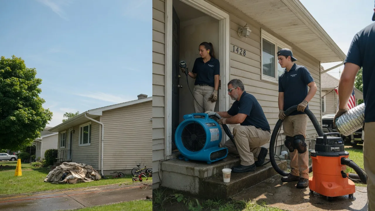 Water Damage Restoration in Many, LA near me